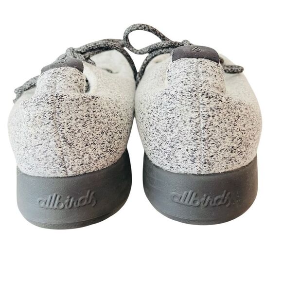 ALLBIRDS WOOL RUNNERS HEATHER GREY ATLAS UPPER BLACK SOLE MENS 11 - Picture 9 of 9